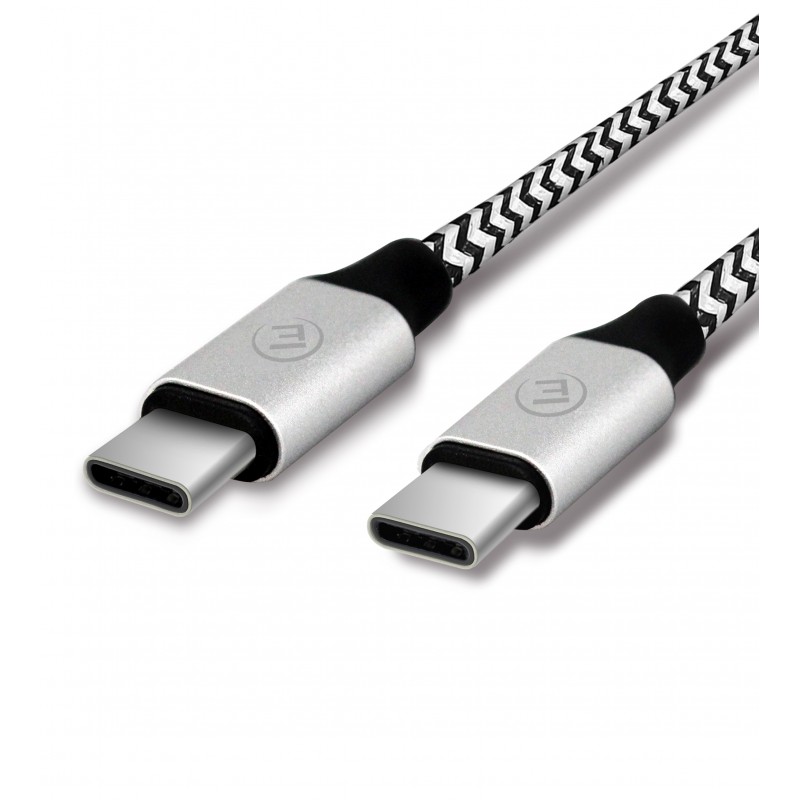 CABLING Adaptateur USB type C male vers micro USB femelle Noir, pour Apple  MacBook 2015, Google Chromebook Pixel 2015, One plus 3 , Huawei P9 