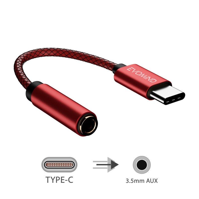Adaptateur USB Type C vers Jack 3.5mm